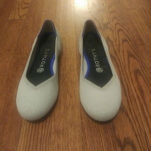 Rothy's Round Toe Flats - Flax - Size 8.5